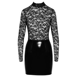 Black Level - Vinyl Dress Lace M - Женская одежда Vinyl/PVC/Wetlook