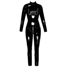 Black Level - Vinyl Jumpsuit Black 2XL - Женская одежда Vinyl/PVC/Wetlook