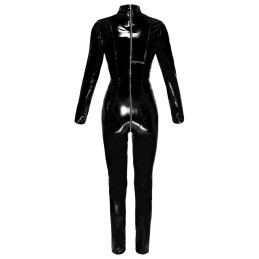 Black Level - Vinyl Jumpsuit Black 2XL - Naiste Vinyl/PVC/Wetlook Riided