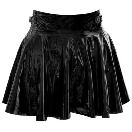 Black Level - Vinyl Mini Skirt M - Naiste Vinyl/PVC/Wetlook Riided