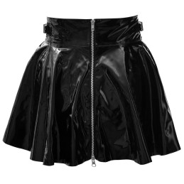 Black Level - Vinyl Mini Skirt XL - Женская одежда Vinyl/PVC/Wetlook