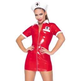 Black Level - Vinyl Nurse red L | Vinyl Outfit