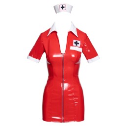 Black Level - Vinyl Nurse red L | Vinyl Outfit