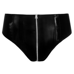 Black Level - Vinyl Pants with a Zip XL - Женская одежда Vinyl/PVC/Wetlook