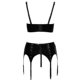 Black Level - Vinyl Shelf Bra Set XL - Женская одежда Vinyl/PVC/Wetlook