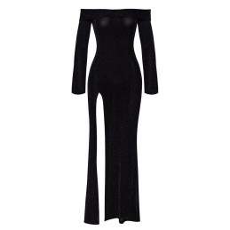 Noir - Dress Long M - Женская одежда Vinyl/PVC/Wetlook