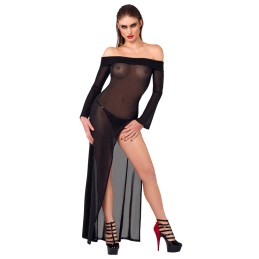 Noir - Dress Long XL - Naiste Vinyl/PVC/Wetlook Riided