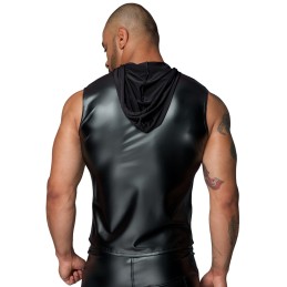 Noir - Hoodie XL - Meeste Vinyl/PVC/Wetlook Riided