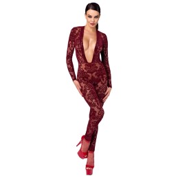 Noir - Jumpsuit red S - Женская одежда Vinyl/PVC/Wetlook