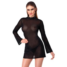 Noir - Mini Dress XL - Naiste Vinyl/PVC/Wetlook Riided