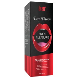 intt - Deep Throat Strawberry 12 ml - Аптека Эрос