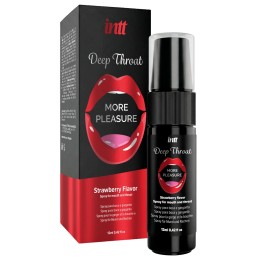 intt - Deep Throat Strawberry 12 ml - Eros Apteek
