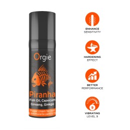 Orgie - Piranha Power Cream 15ml - UUS ID