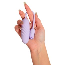 Svakom - Plume Bullet Vibrator With A Flexible Vibro-Brush -