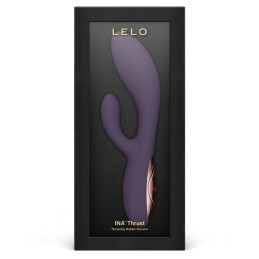 Lelo - Ina Thrust Rabbit Vibrator Twilight Purple - Vibrators