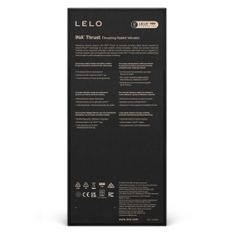 Lelo - Ina Thrust Кролик Вибратор Черный - Вибраторы