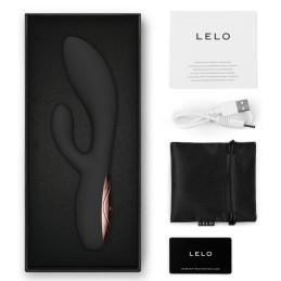 Lelo - Ina Thrust Кролик Вибратор Черный - Вибраторы