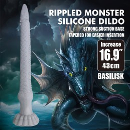 Power Monsters - Basilisk Длинный Дилдо 43 См - Дилдо