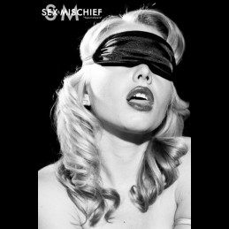 S&M - Satin black blindfold