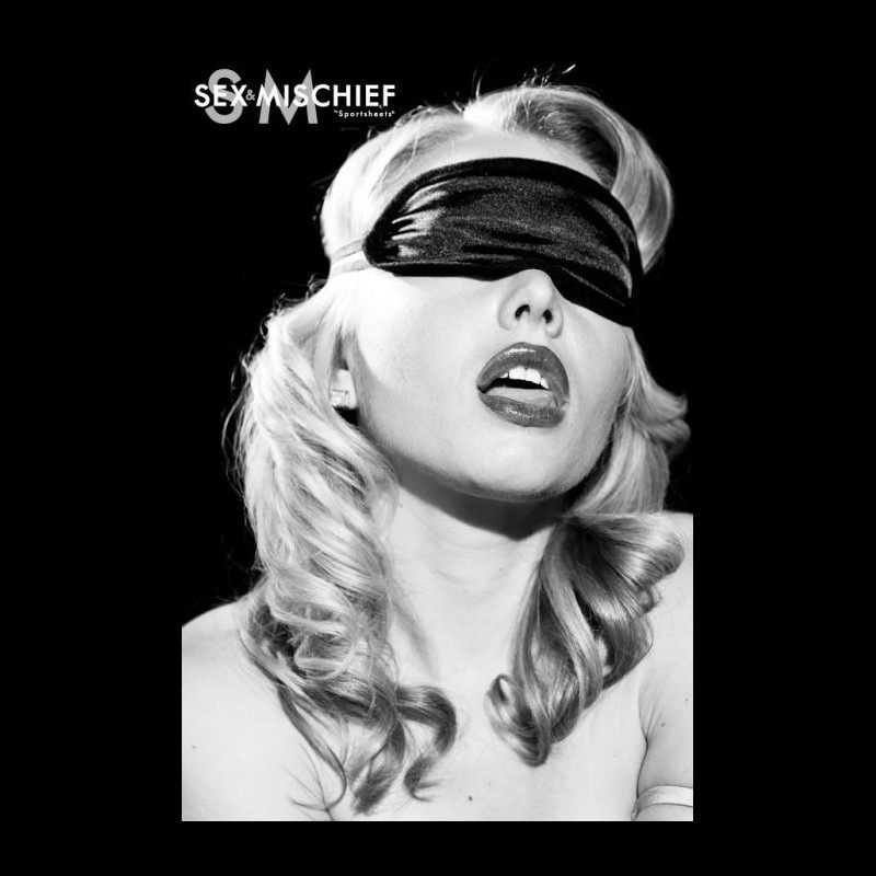 S&M - Satin black blindfold
