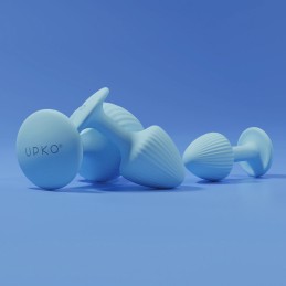 UPKO - "The Mushroom" Butt Plugs 3-Piece Set - ANAL PLAY