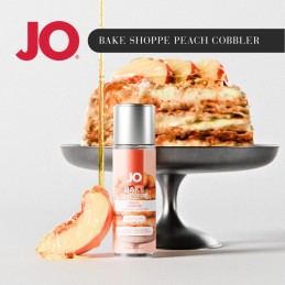 System JO - Bake Shoppe Peach Cobbler Вкусовой Лубрикант На Водной Основе 60 мл - Смазки со вкусом