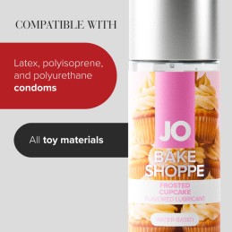 System JO - Bake Shoppe Frosted Cupcake Вкусовой Лубрикант На Водной Основе 60 мл - Смазки со вкусом