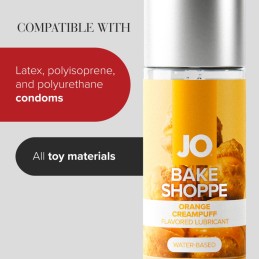 System JO - Bake Shoppe Orange Creampuff Вкусовой Лубрикант На Водной Основе 60 мл - Смазки со