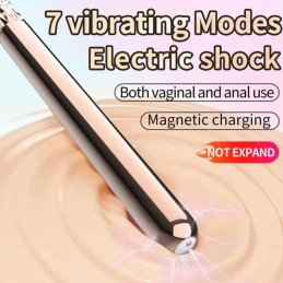 Nalone - Tia Electromagnetic Pulse Vibrator Golden - E-Stim