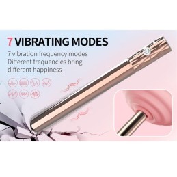 Nalone - Tia Electromagnetic Pulse Vibrator Golden - E-Stim
