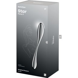 Satisfyer - Star Force 3 Roostevabast Terasest Kahepoolne Dildo