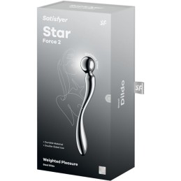 Satisfyer - Star Force 2 Двусторонний Дилдо Из Нержавеющей