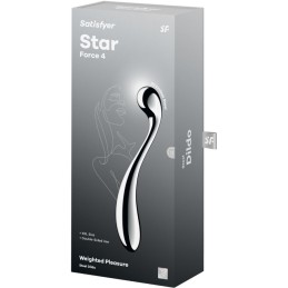 Satisfyer - Star Force 4 Stainless Steel Double-Ended Dildo -