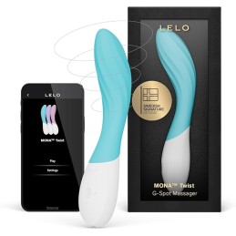 Lelo - Mona Twist Рельефный Массажёр Точки G Aqua - Для точки G