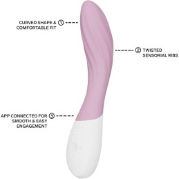 LELO - Mona Twist Rippled G-Spot Massager Soft Pink - G-Spot