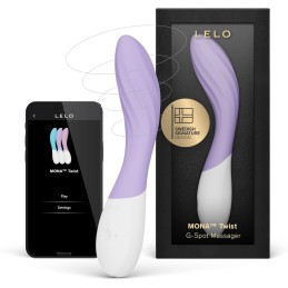 LELO - Mona Twist Рельефный массажёр точки G Lavender - Для