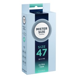 Mister Size 47 - Ultra Thin XS Condoms 10 pcs - Safe Sex