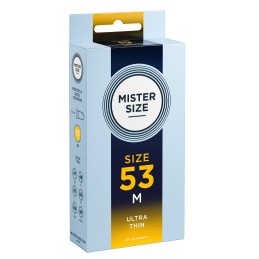 Mister Size 53 - Ultra Thin M Condoms 10 pcs - Safe Sex
