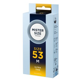 Mister Size 53 - Ultra Thin M Ультратонкие Презервативы 10 шт -