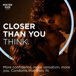 Mister Size 53 - Ultra Thin M Ультратонкие Презервативы 10 шт -
