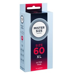 Mister Size 60 - Ultra Thin XL Üliõhukesed Kondoomid 10 tk -