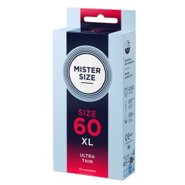 Mister Size 60 - Ultra Thin XL Üliõhukesed Kondoomid 10 tk -