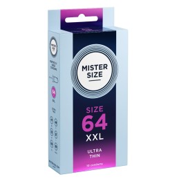 Mister Size 64 - Ultra Thin XXL Condoms 10 pcs - Safe Sex