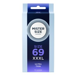 Mister Size 69 - Ultra Thin XXXL Condoms 10 pcs - Safe Sex