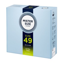 Mister Size 49 - Ultra Thin S Üliõhukesed Kondoomid 36 tk -