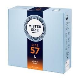 Mister Size 57 - Ultra Thin L Üliõhukesed Kondoomid 36 tk -