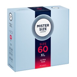Mister Size 60 - Ultra Thin XL Üliõhukesed Kondoomid 36 tk -
