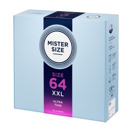 Mister Size 64 - Ultra Thin XXL Condoms 36 pcs - ANAL PLAY