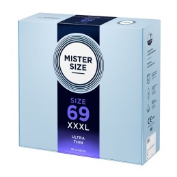 Mister Size 69 - Ultra Thin XXXL Condoms 36 pcs - G-Spot
