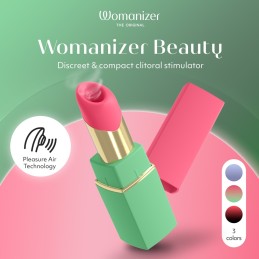 Womanizer - Beauty Kliitori Stimulaator Roheline-Roosa -
